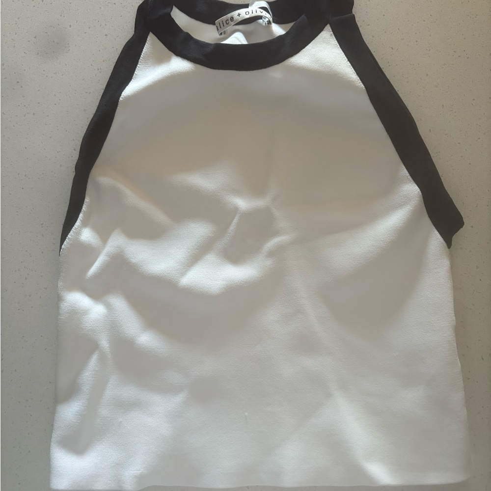 Black and White Women's Top